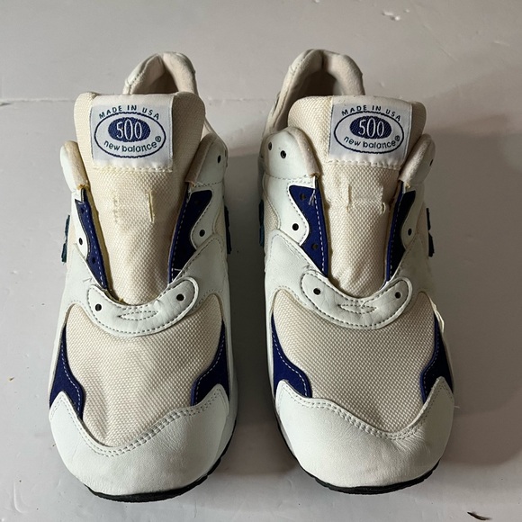 New Balance 500 Running Shoes White/Blue | Approx. Men’s Size 9.5-10 - Picture 4 of 16